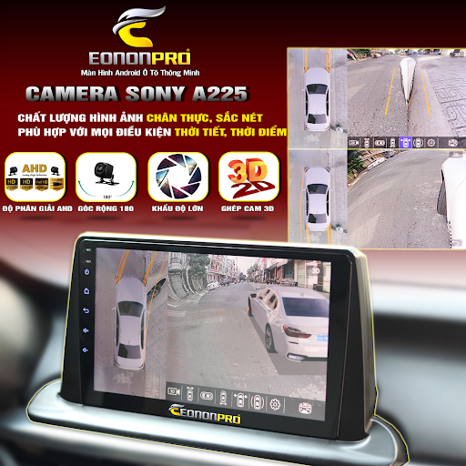 Camera 360 ô tô EONONPRO 3D V8