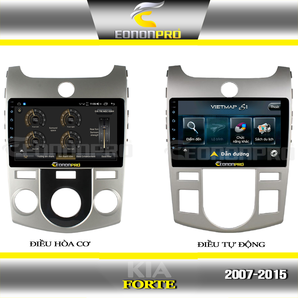 Màn Hình Android Ô Tô V2 - Kia Forte 2008-2013